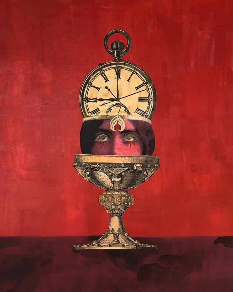 Exposição “Imersão no Tempo”, da artista Pati Peccin, é atração no Shopping Itaguaçu