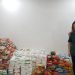 Instituto Bem Viver recebe doação de uma tonelada de alimentos do Shopping Itaguaçu
